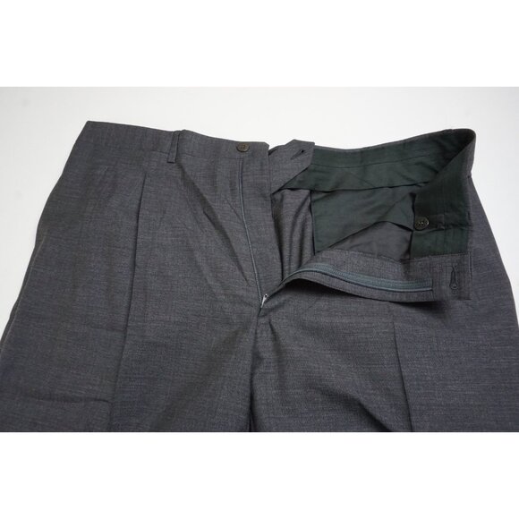 Abla Napoli x Attolini S180s Wool Gray 2 Pc Suit Jacket Pants Sz 44 BRAND NEW - Picture 11 of 11